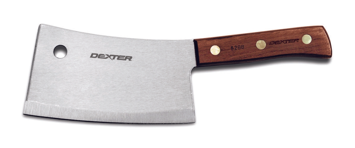Dexter Russell Traditional Stainless Heavy Duty Cleaver, 9 inch -- 2 per case.