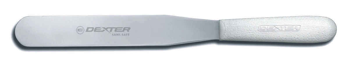 Dexter Russell Sani Safe Bakers Spatula, 8 inch -- 6 per case.