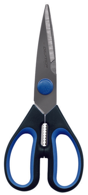 Dexter Russell SofGrip Poultry Kitchen Shears Stainless Steel Blades -- 12 per case.