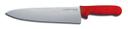 Dexter Russell Sani Safe Cooks Knife with Red Handle, 10 inch -- 6 per case.