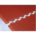 Cactus Mat Vip Duralok Black Center Cut Interlocking Mat, 3 x 5 Feet.