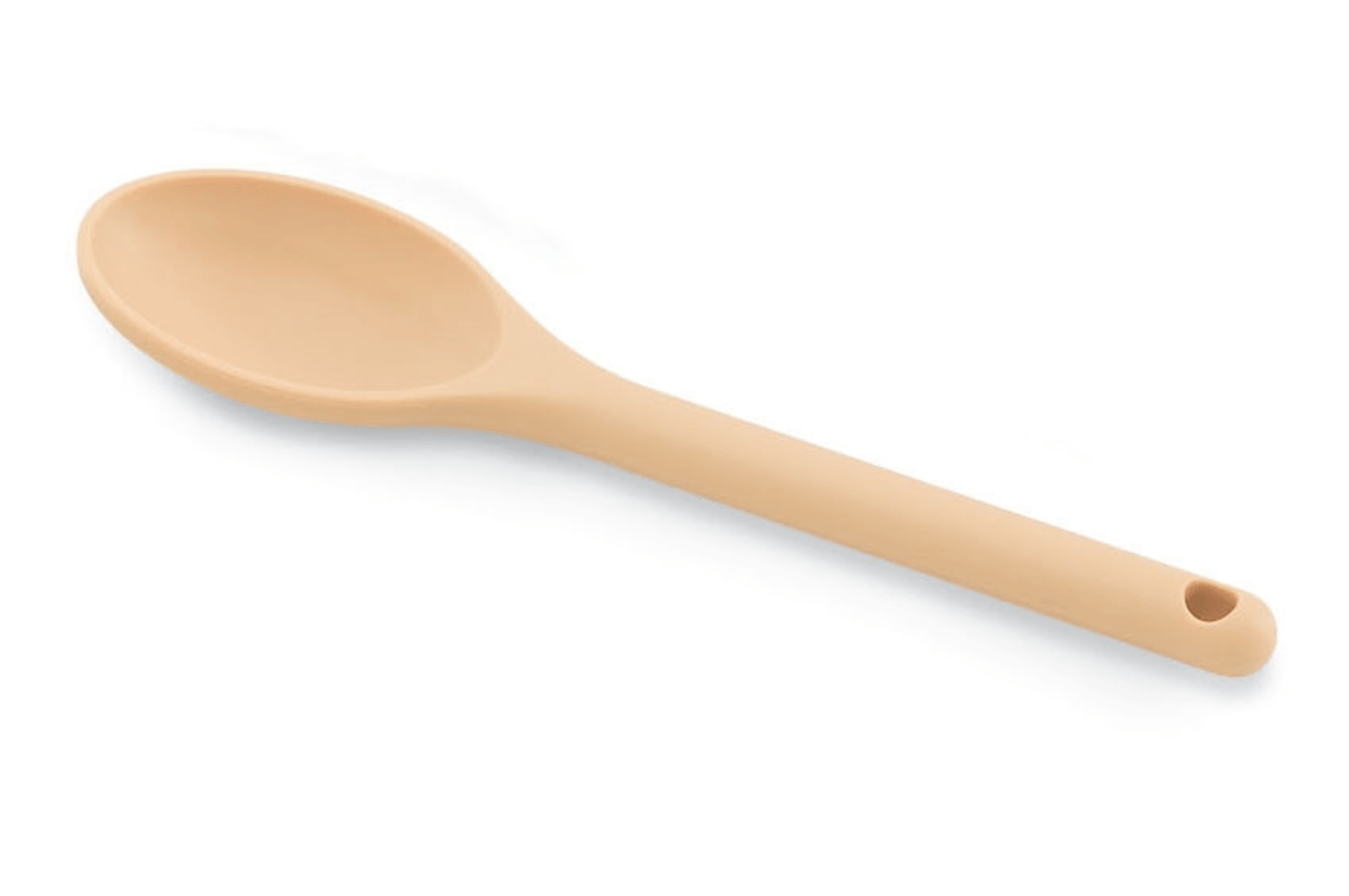 Vollrath Tan Nylon Prep Spoon, 8.5 inch -- 12 per case.