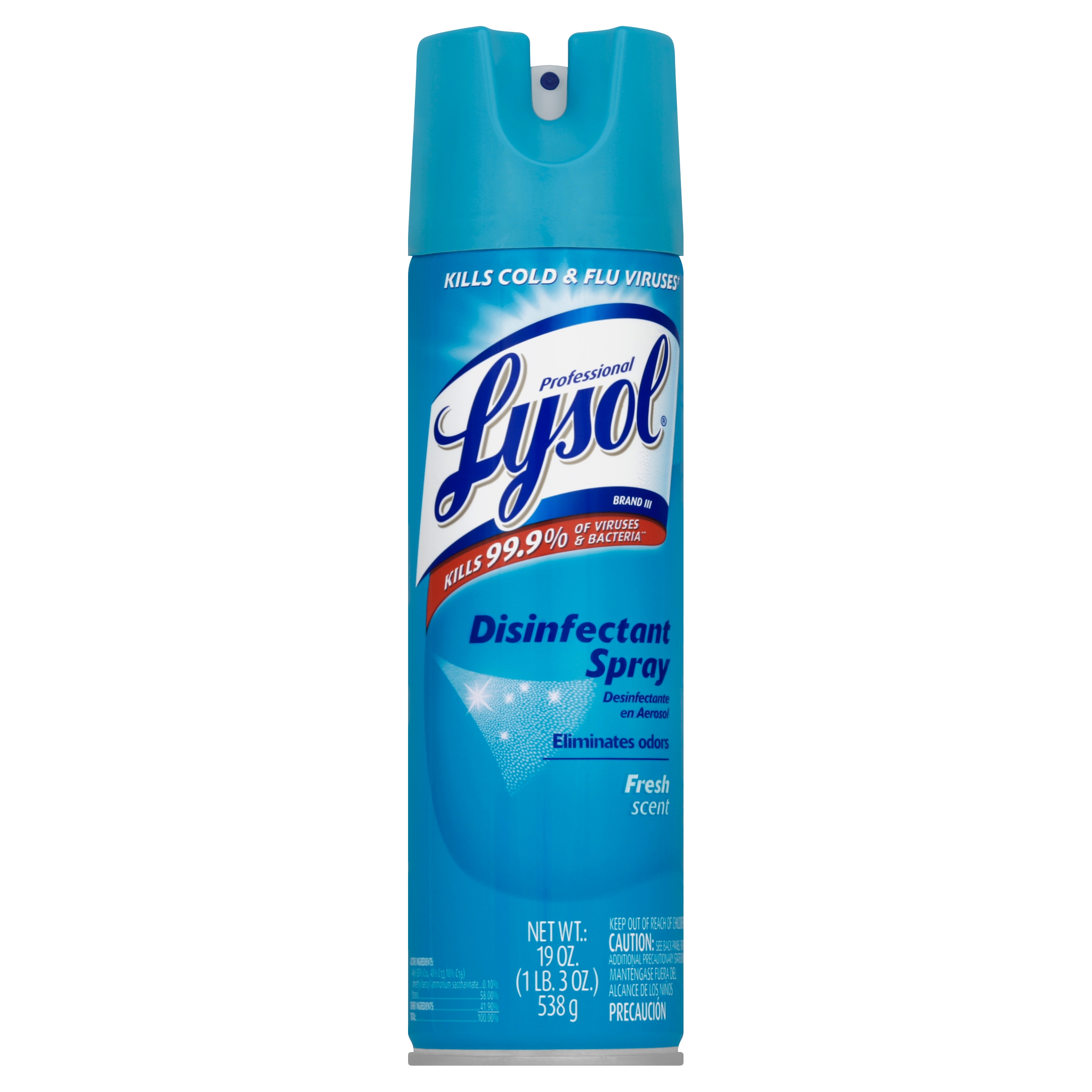 Lysol Disinfectant Fresh Scent Spray, 19 Ounce -- 12 per case.
