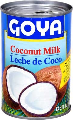 Goya Caribbean Unsweetened Coconut Milk, 13.5 Ounce -- 24 per case.