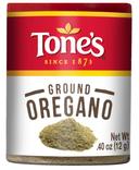 Tones Ground Oregano - 0.4 oz. jar, 144 per case