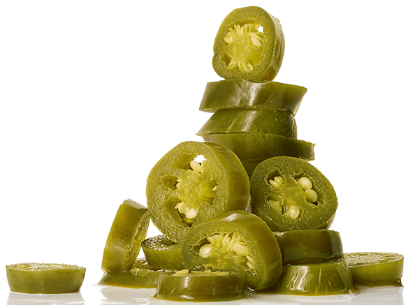 Savor Imports Nacho Sliced Green Jalapeno Pepper, 99 Ounce -- 6 per case