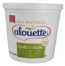Alouette Garlic and Herb Spreadable Cheese - Bulk, 4.5 Pound -- 2 per case.