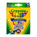 Crayola Large Washable Crayon -- 12 per case.