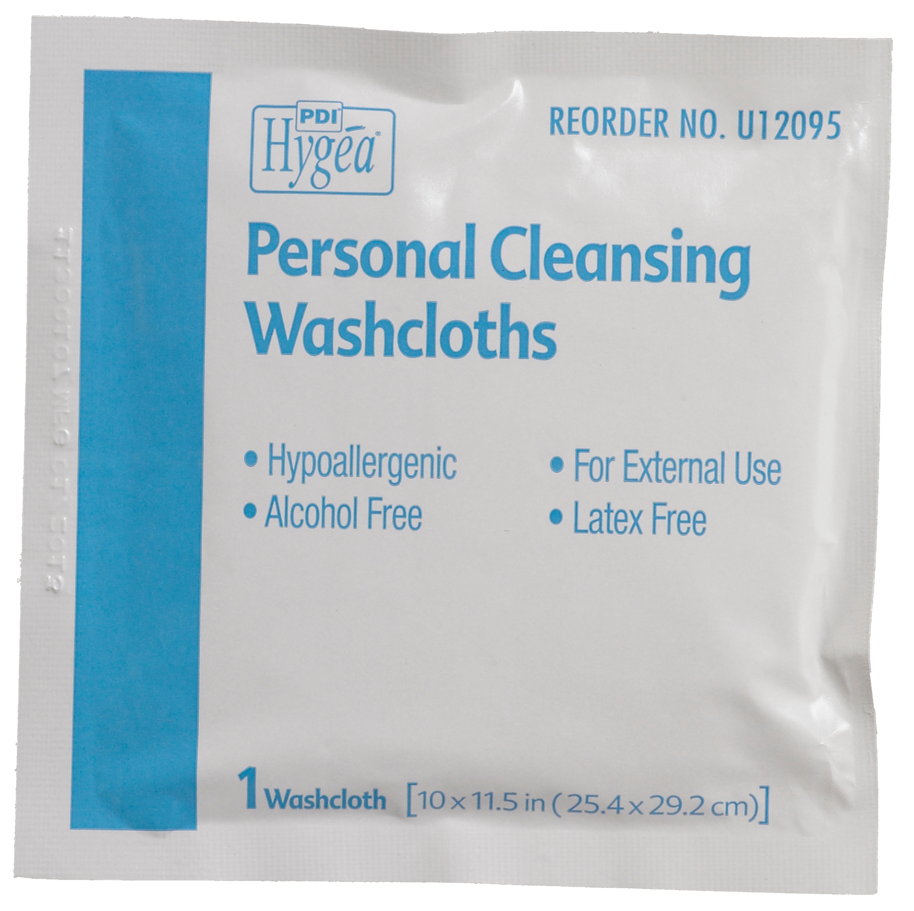 Nice-Pak Personal Cleansing Washcloth, Individually Packed -- 400 per case.