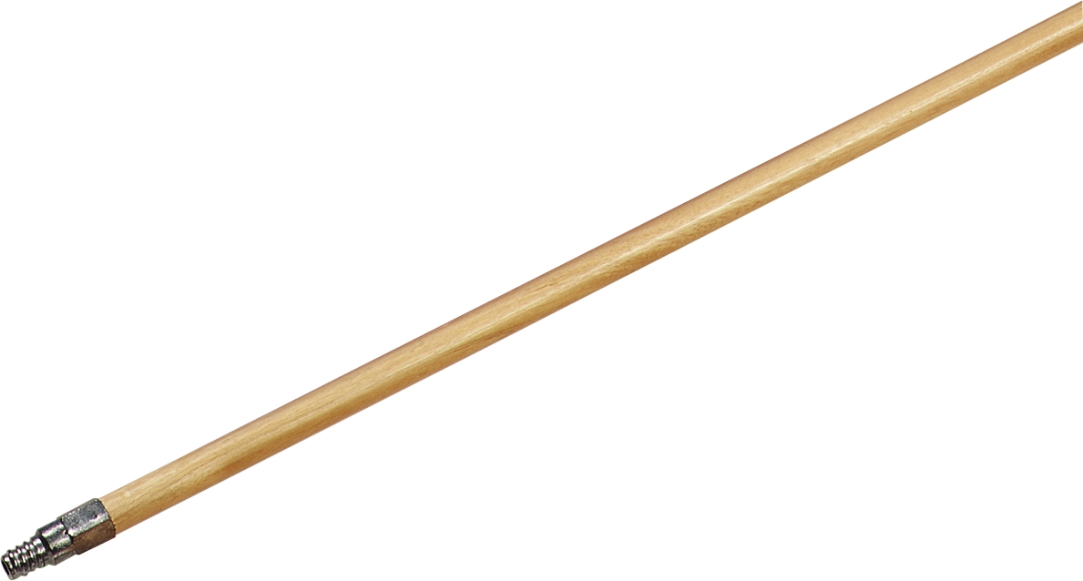 Carlisle Threaded Metal Tipped 40 inch Wood Handle, 15/16 inch Diameter -- 12 per case