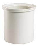 Coldfest Round Crock, White, 1.8 Quart.