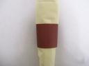Evergreen Manufacturing Burgundy Paper Napkin Band, 4.25 x 1.5 inch - 2500 per pack -- 8 packs per case.