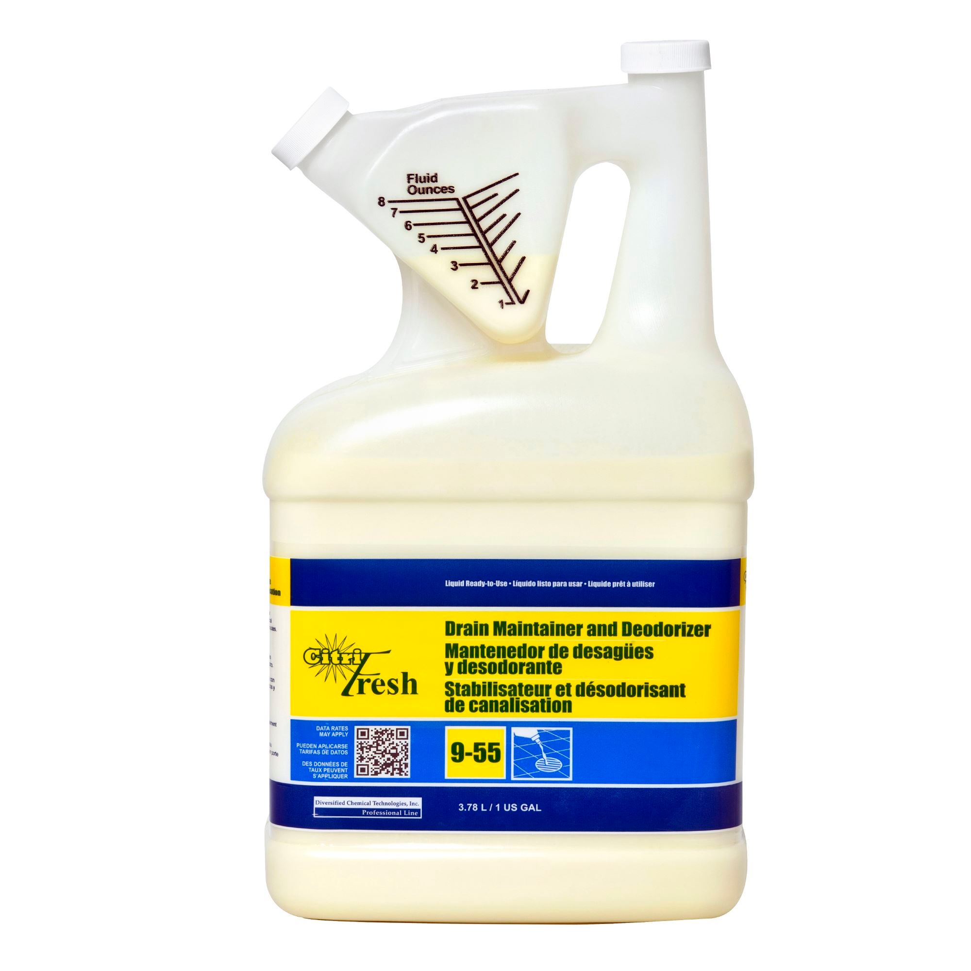 Diversified Chemicals Citifresh Drain Maintainer and Deodorizer, 1 Gallon -- 4 per case.