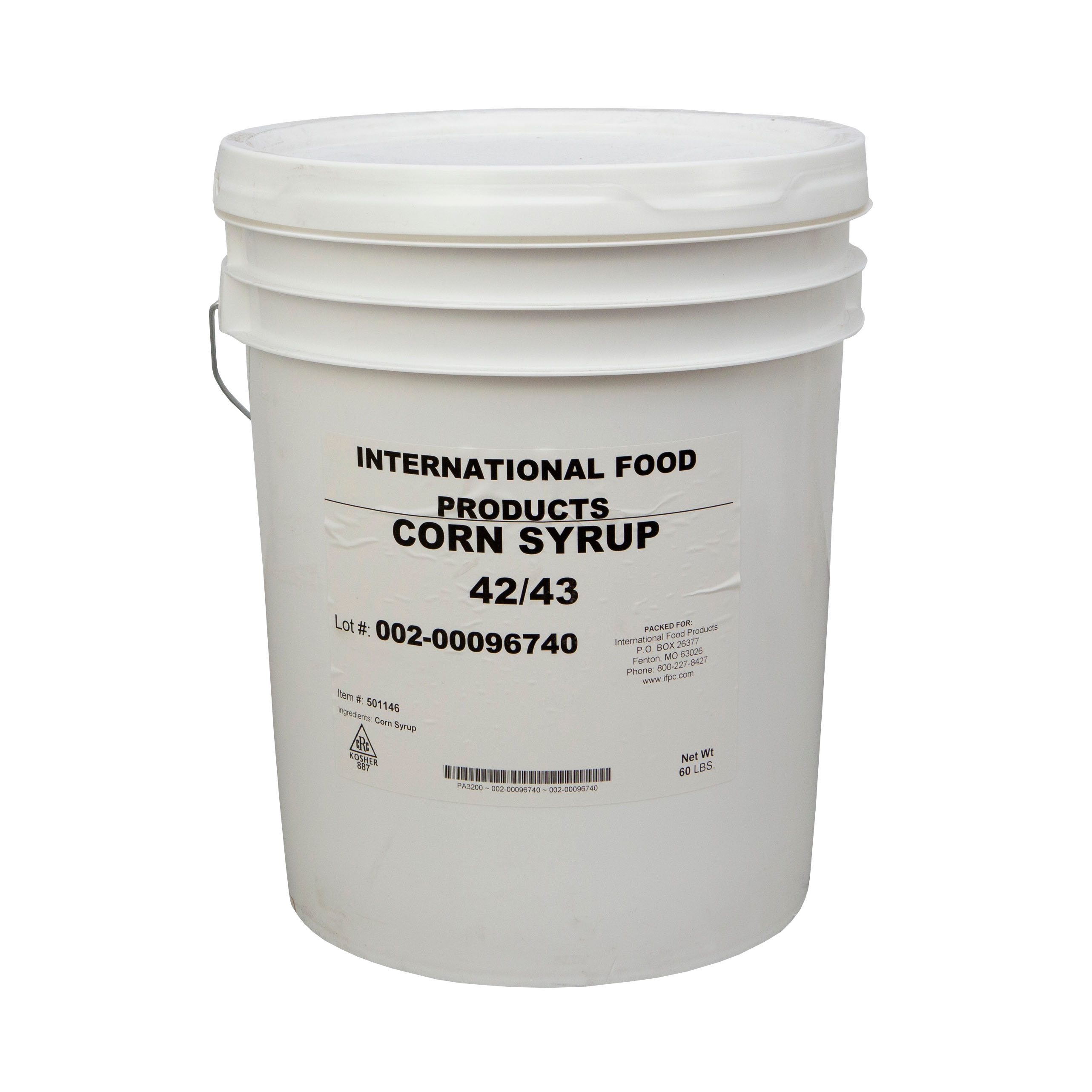Liquid Corn Syrup, 60 Pound.
