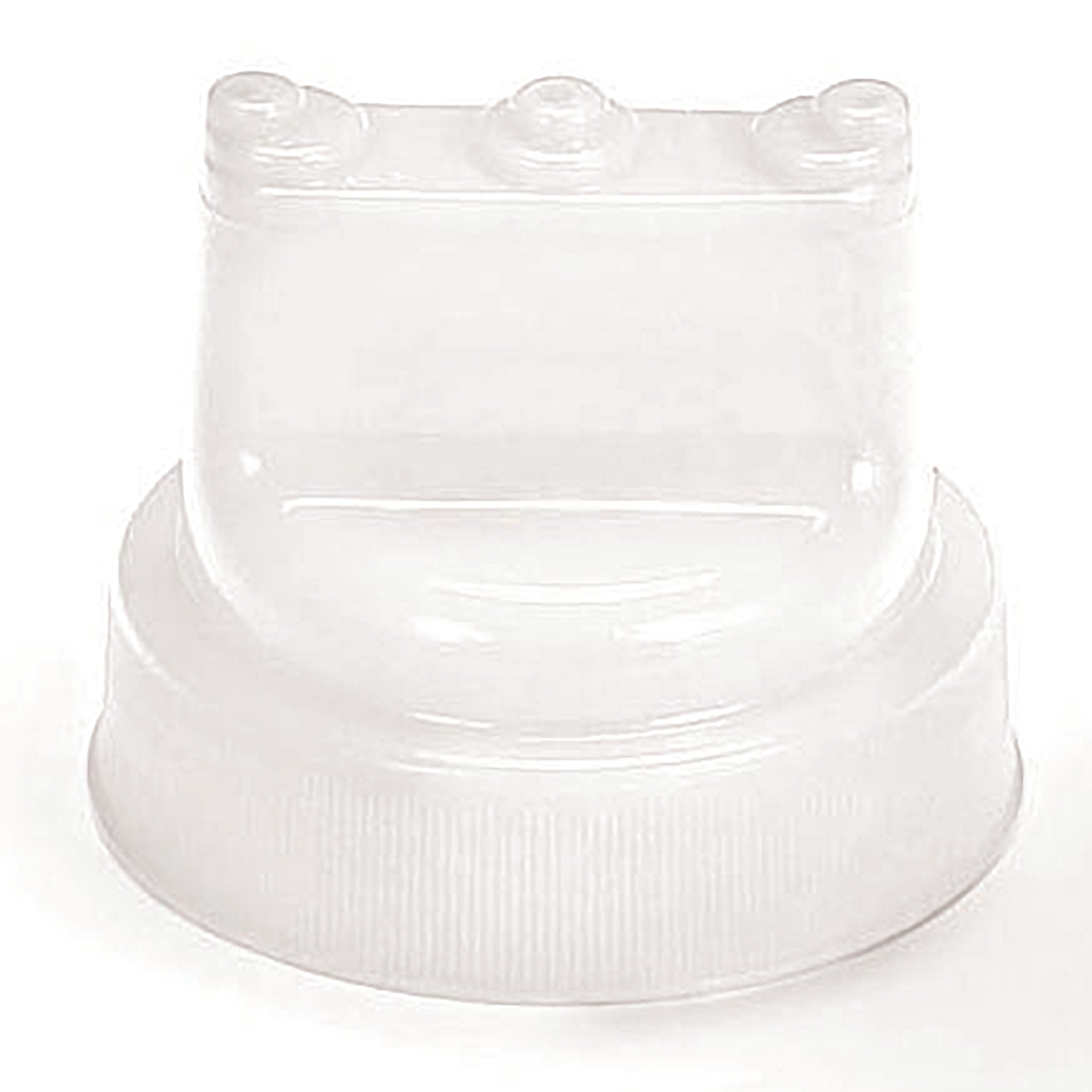 Tablecraft 63mm Three Tip Selectop Natural Top for Squeeze Bottles -- 12 per case