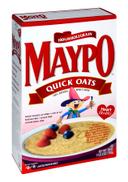 Homestate Farms Maypo Quick Oat Cereal, 18 Ounce -- 12 per case.