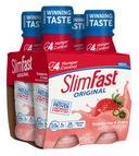 Slim Fast Strawberries and Cream Meal Replacement Shake, 11 Fluid Ounce -- 12 per case.