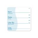Daymark DissolveMark Item Date Use by Food Label, 2 x 2 inch -- 12 rolls per case.