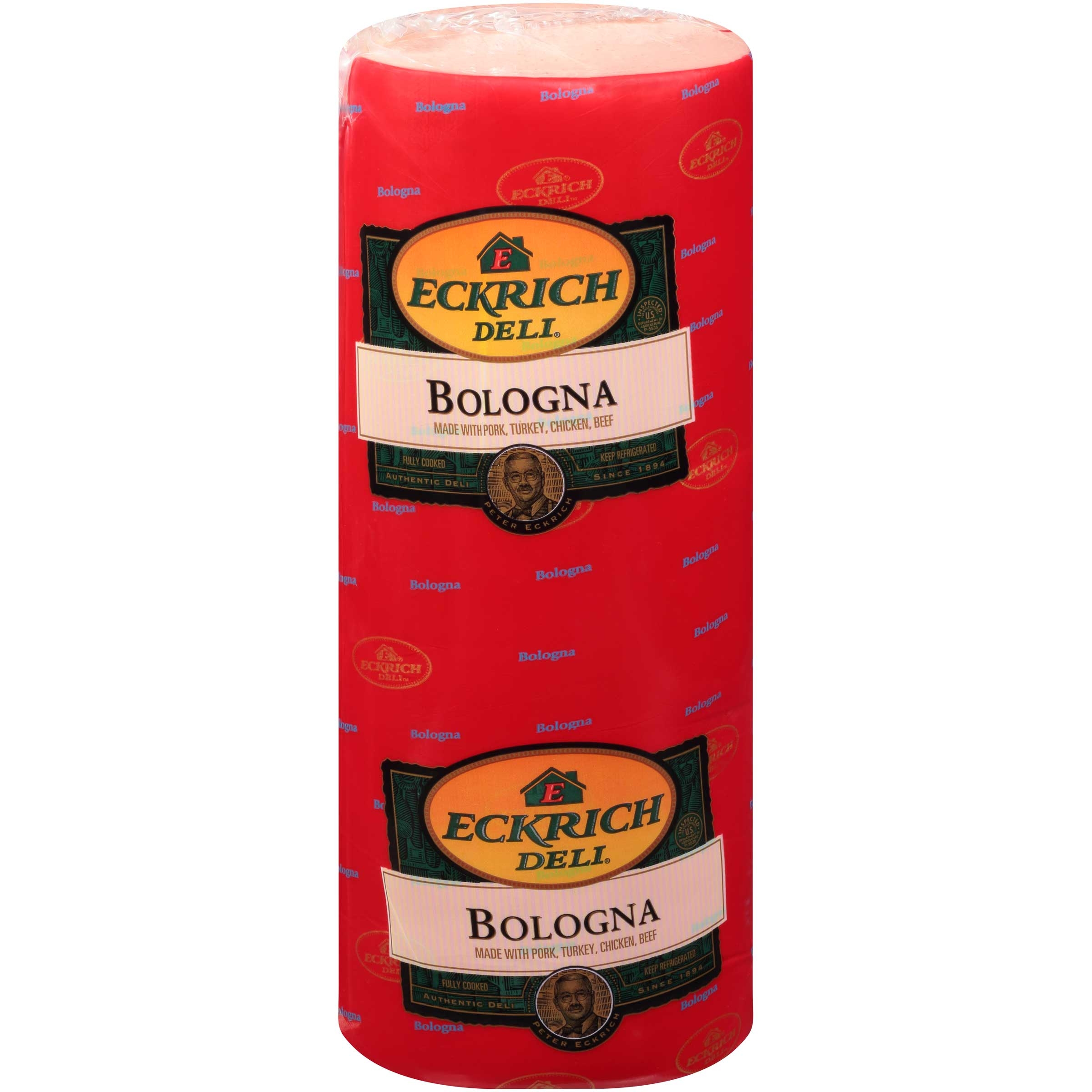 Eckrich Half Stick Deli Bologna -- 2 per case.