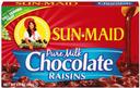 Sunmaid Milk Chocolate Covered Raisin, 3.5 Ounce -- 12 per case.