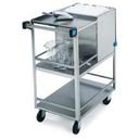 Lakeside Stainless Steel Ice Cart, 50 Pound Ice Capacity.