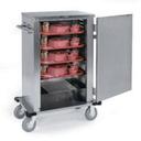 Lakeside Stainless Steel Elite Series Late Tray Delivery Cart, 6 Tray Capacity.