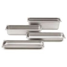 Alegacy Stainless Steel Half Long Anti Jamming Steam Table Pan, 2 Quart.