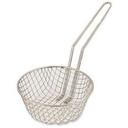 Alegacy Nickel Plated Coarse Mesh Culinary Basket, 8 inch Diameter.
