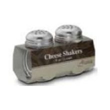 Alegacy Clear Glass Cheese Shaker, 6 Ounce - 2 per pack -- 12 packs per case.