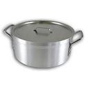 Alegacy Eagleware 8 Gauge Aluminum Sauce Pot with Cover, 10 Quart.