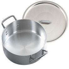 Alegacy Eagleware Standard Weight 8 Gauge Aluminum Brazier with Cover, 10 Quart.