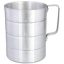 Alegacy Heavy Duty Aluminum Dry Measure, 1/2 Quart.