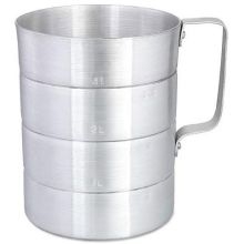 Alegacy Heavy Duty Aluminum Dry Measure, 1/2 Quart.