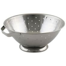 Alegacy Stainless Steel Footed Colander, 3 Quart.