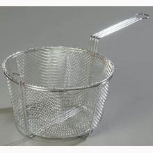 9.75 inch Chrome Plated Six Mesh Fryer Basket -- 12 per case