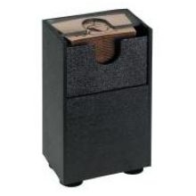 Dispense Rite Black Polystyrene Countertop Coffee Sleeve Dispenser, 10 x 5 3/4 x 3 3/4 inch -- 2 per case.