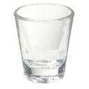 GET Enterprises inc Styrene Acrylonitrile Clear Shot Glass, 1.5 Ounce -- 24 per case.