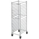 Channel Manufacturing Aluminum Knock Down Bun Pan Rack, 70 1/4 x 28 1/2 x 18 inch.