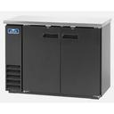 Arctic Air Solid Back Bar Refrigerator with Two Door, 48 inch.