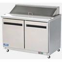 Arctic Air Two Door Sandwich/Salad Prep Table, 48 inch.