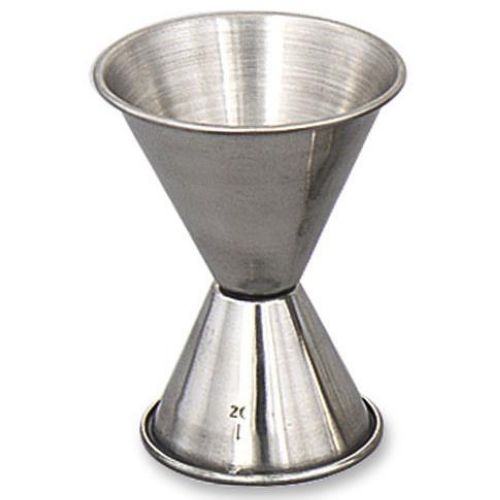 Alegacy Stainless Steel Double Jigger, 1 and 2 Ounce.