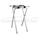 Alegacy Chrome Folding Tray Stand, 16 x 31 inch.