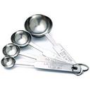 Alegacy Stainless Steel Measuring Spoon Set - Blister Card -- 1 set.
