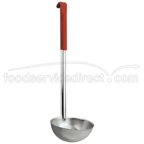 Alegacy Stainless Steel Optima Line One Piece Color Coded Ladle, 12 Ounce Capacity.
