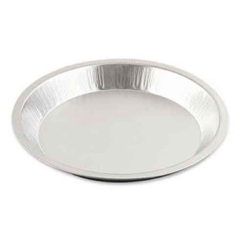 Alegacy Aluminum Pie Plate, 9 9/16 x 7 1/4 x 1 inch -- 200 per case.