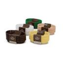 Alegacy Flat Bottom White Oval Fast Food Basket, 10 3/4 x 7 x 1 1/2 inch - 12 per pack