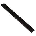 Alegacy Brown Rubber Bar Drainer/Mat, 3 1/4 x 27 inch.