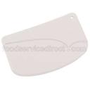 Alegacy Flexible Plastic Bowl Scraper, 5 3/4 x 3 1/2 inch Length.