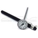 Alegacy Dial Pocket Test Thermometer, 25 to 125 Degree Fahrenheit Range.