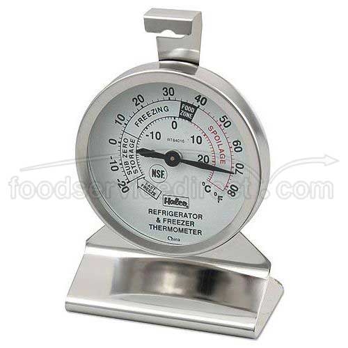 Alegacy Dial Refrigerator and Freezer Thermometer, 3 3/4 inch Height.